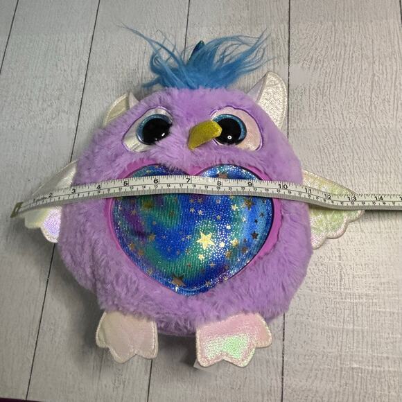 Zuru Rainbocorns Fairycorn Owlcorn Purple Owl with Fairy Wings Plush Toy - Picture 4 of 13